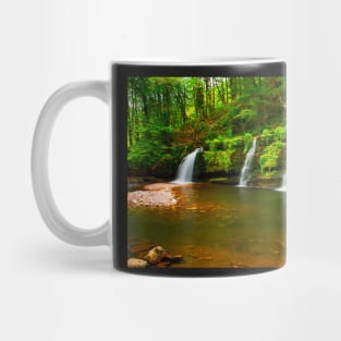 Four Falls Trail, Powys, Wales Mug